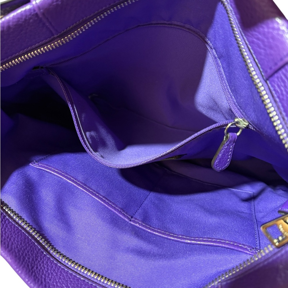 Coach East/West Isabelle in Vibrant Purple 💜 - Picture 11 of 16